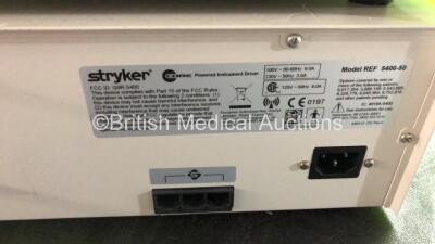 1 x Stryker Flocontrol Arthroscopy Pump and 1 x Stryker Core Powered Instrument Driver (Both Power Up) *SN 0708CE318, 0702400503* - 5