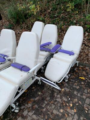 5 x Digiterm Comfort 4 Electric Therapy Chairs (All Incomplete) *Stock Photo Used* - 5