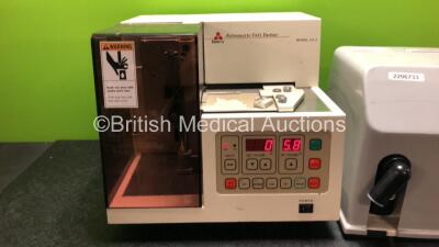 Biotest Model CD-2 Automatic Cell Dotter (Powers Up) 1 x Cattani S.p.A Unit (Untestested Due to Foreign Power Supply) 1 x Philips Dens-0-Mat Type 9801 711 70004 X Ray Control Unit with Key (Powers Up) - 2