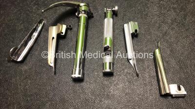 Mixed Lot Including 2 x Accoson Sphygmomanometers, 2 x Laryngoscope Handles with 5 x Blades and 1 x Fisher & Paykel MR850AEK Respiratory Humidifier Unit (Powers Up) *SN 071128024230* *W* - 4