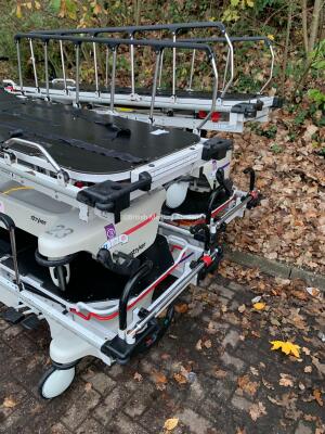 4 x Stryker Patient Trauma Trolleys - 2