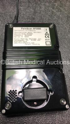 2 x Micro Medical Devices Ref AP2000 Palm Scan Units with 2 x AC Power Supplies (Both Power Up) *SN 6224, 6225* - 3