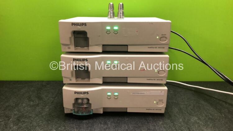 4 x Philips IntelliVue G5 M10109A Gas Modules (All Power Up 2 with Missing Water Traps)