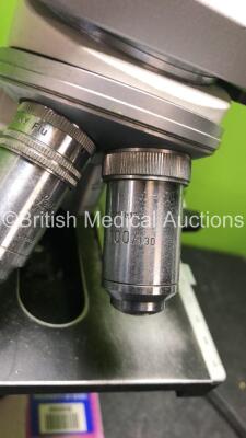 1 x Leitz Wetzlar Laborlux K Microscope Including 3 x Optics *1 x Leitz Wetzlar EF 4/0.12 Optic, 1 x Leitz Wetzlar EF 10/0.25 Optic and 1 x Leitz Wetzlar EF 25/0.50 Optic* (Powers Up) 1 x Leitz Wetzlar SM-LUX Microscope Including 3 x Optics *1 x Leitz Wet - 10