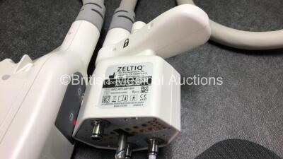 1 x Zeltiq REF BRZ-AP2-160-000 Vacuum Applicator and 1 x Zeltiq REF BRZ-AP1-091-001 Vacuum Applicator - 3