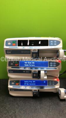 3 x Carefusion Alaris GH Syringe Pumps (2 Power Up with Faults, 1 No Power) 3 x Carefusion Alaris CC Infusion Pumps (All Power Up with Faults) *SN 135150175, 270053161, 270008651, 370025028, 370025035, 370025033* - 2