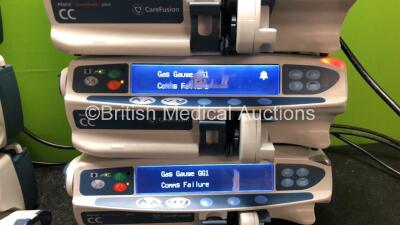 3 x Carefusion Alaris GH Syringe Pumps (2 Power Up with Faults, 1 No Power) 3 x Carefusion Alaris CC Infusion Pumps (All Power Up with Faults) *SN 135150175, 270053161, 270008651, 370025028, 370025035, 370025033* - 3