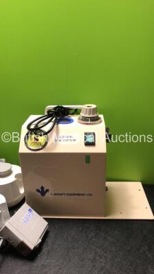 Mixed Lot Including 1 x Therapy Equipment LTD Suction Unit, 1 x Omron M6 BP Meter and 6 x PARI Boy Classic Nebulizers *SN 20140900570VG, 2Q21L09311, 2Q21I05499, 2Q22A02145, 2Q22D02079* - 2