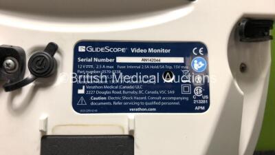 Verathon Medical Glidescope Video Monitor (Powers Up with Stock Power Supply, Power Supply Not Included) - 3