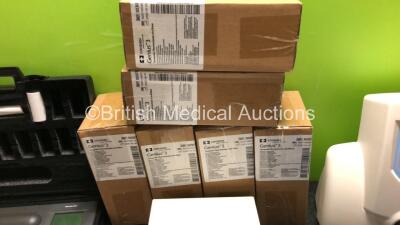 Mixed Lot Including 6 x Covidien Genius 3 Tympanic Thermometers in Boxes, 1 x Microlab 3300 Spirometer in Case, 1 x Sony AC-110MD AC Adapter, 1 x Philips Respironics Nebuliser, 1 x Huntleigh Dopplex II Fetal Doppler, 1 x Aerocrine Niox Vero Monitor, 1 x e - 5