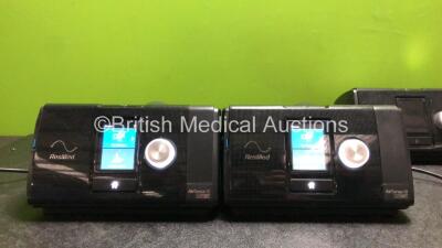 4 x ResMed AirSense 10 Autoset CPAP Units with 4 x Power Supplies (All Power Up) - 2