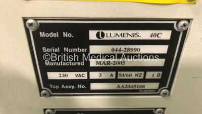 Lumenis 40C Laser with SurgiTouch Screen (Untested Due to No Key - Damage to Wheels) - 5