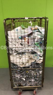 Job Lot of Consumables Including Intersurgical i-gels, Face Masks and Gloves *Cage Not Included*