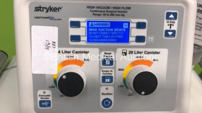 Stryker Neptune 2 Ultra High Vacuum / High Flow Continuous Surgical Suction Unit (Powers Up) - 4