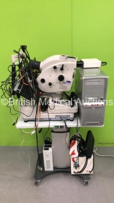 TopCon TRC-50DX Retinal Camera on Motorized Table (Powers Up - HDD REMOVED on CPU) ***IR768***