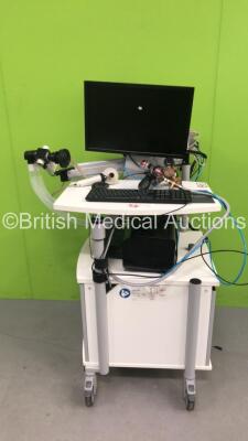 Carefusion PFT Workstation with Accessories (Powers Up - HDD Removed) ***IR770**