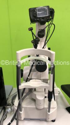 TopCon TRC-50DX Retinal Camera on Motorized Table with PC and Monitor (Powers Up - HDD REMOVED) ***IR771*** - 8