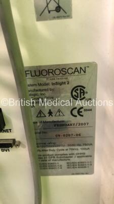 Hologic Fluoroscan InSight 2 Mini C-Arm (HDD REMOVED) *S/N 09-0207-06* **Mfd 02/2007** ***IR773*** - 8