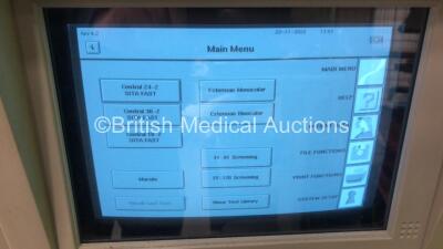 Zeiss Humphrey Field Analyzer Model 740i Rev 4.2 on Motorized Table (Powers Up) ***IR583*** - 3