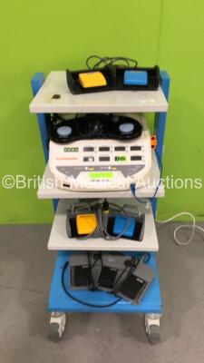 Smith and Nephew Vulcan Generator with 4 x Footswitches on Stand (Powers Up) *S/N ZL3617*