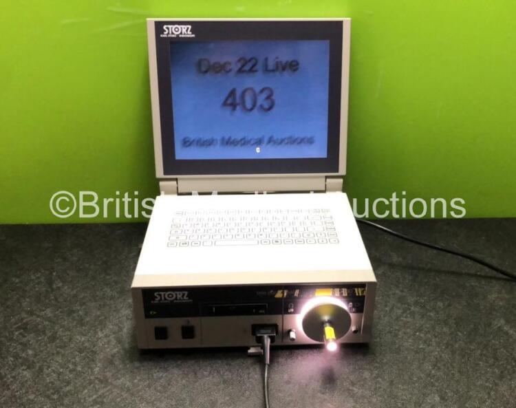 Karl Storz 200430 20 Tele Pack PAL Control Unit (Powers Up with Good Bulb) Including 1 x Karl Storz Telecam 20212030 Camera and User Manual *SN 3856-B / 2703-0980431*