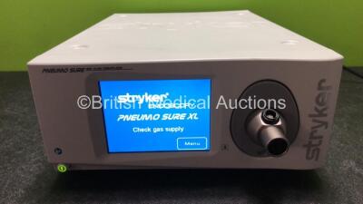 Stryker Pneumo Sure XL High Flow Insufflator *Mfd 2019* (Powers Up) *SN 1911CE0377*