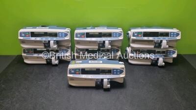 Job Lot Including 4 x Carefusion Alaris GH Syringe Pumps, 2 x Cardinal Health Alaris CC Syringe Pumps and 1 x Cardinal Health Alaris GH Syringe Pump