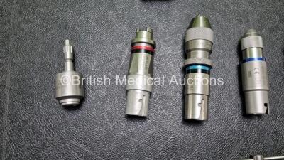 Job Lot Including 1 x Stryker System 6 6205 Rotary Handpiece, 1 x Stryker TPS Universal Driver, 1 x Stryker 1/4 Drill Attachment, Stryker Keyless Drill Attachment, 1 x Stryker AO Small Drill Attachment, Stryker Hudson Modified Trinkle Reamer Attachment 1 - 5