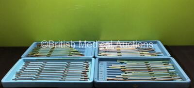 4 x Trays of Orthopaedic Implants / Instruments