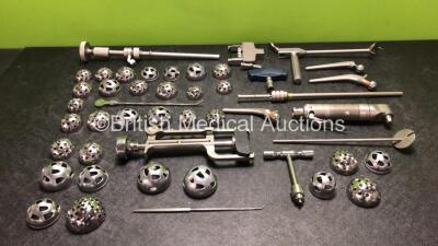 Job Lot of Hip Retraction Instruments and Hip Joint Scrapers