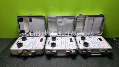 3 x Sherwood Davis & Geck First Temp Genius Calibrator Model 3000-PC (All Power UP)