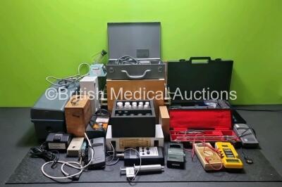 Mixed Lot Including 2 x Smiths Medical Graseby Syringe Pump Calibrators, 1 x Black and Decker Professional Heat Gun