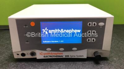 Smith & Nephew Electrothermal 20S Spine System Version 1.03 (Powers Up)