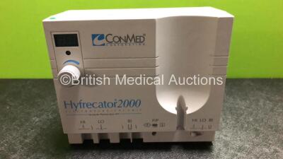 ConMed Hyfrecator 2000 Electrosurgical Unit (Powers Up) *SN 13MGJ072* - 3