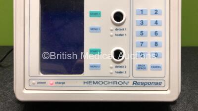 Hemochron Response Whole Blood Coagulation System with Power Supply (Draws Power) - 2