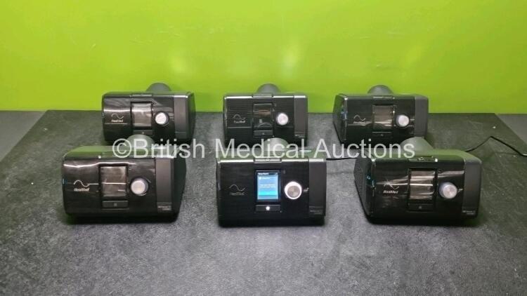 5 x ResMed Airsense 10 Autoset CPAP Units with 5 x Power Supplies (All Power Power Up) *SN 23201268261 / 23021580435 / 23171334437 / 23202671464 / 230215371 / 23183573124*