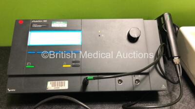 Mixed Lot Including 2 x Uniphy Phyaction 190 Shortwave Therapy Unit with 2 x Probes and 1 x AB Medical 703A Ultrasound Therapy Unit with 2 x Probes (All Power Up) - 2