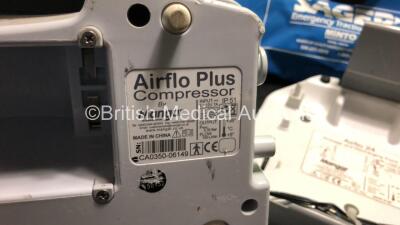 Mixed Lot Including 1 x Sager Emergency Traction Splint, 1 x Mangar Airflo 24 Stowage and Recarding Point, 1 x Mangar Airflo Plus Compressor and 1 x Mangar Airflo Compressor CD01020200316, CA035006149, 171653* - 4