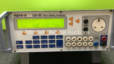 Metron QA-90 Mk II Safety Analyzer (Powers Up when Tested with Stock Power Supply-Power Cable Not Included) *SN 10482* - 3