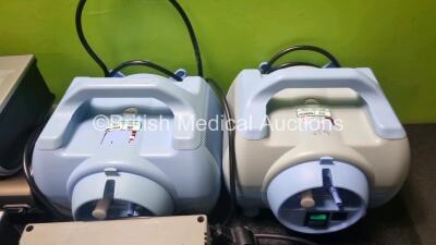 JobLot Including 6 x ResMed Autoset S9 CPAP Units with 4 x ResMed H5i Humidifier Units with 6 x Power Supplies, 2 x Medix Econoneb Nebulizers, 1 x PariBoy Classic Nebulizer and 1 x Aquilon Nebulizer System (All Power Up)*EN 18586 / 19103 / 18216 / 18424 / - 2