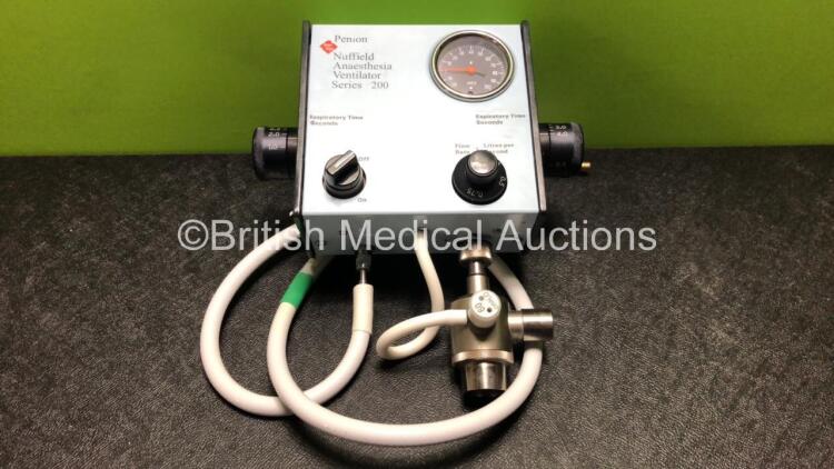 Penlon Nuffield Anaesthesia Ventilator Series 200 with Hose and Valve