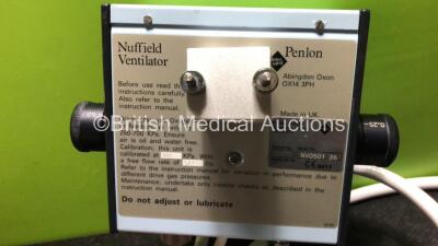 Penlon Nuffield Anaesthesia Ventilator Series 200 with Hose and Valve - 3