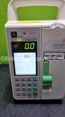 6 x Sino Medical SN-1800V Infusion Pumps (All Power Up) *SN 0496200513A03067 / 0496200525A05923 / 0496200513A028723 / 0496009513A03066 / 049600513A02871 / 04696200519A04679* - 5