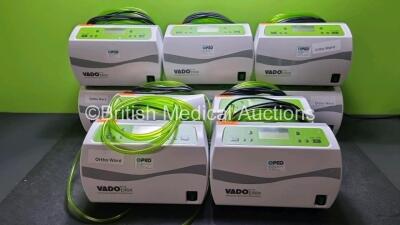 10 x Vado Plex Vascular Impulse Jet Pumps with 10 x Hoses *SN 17000247 / 16000063 / 16000057 / 17000105 / 1700052 / 1600051 / 1700095 / 1600074 / 1700027 / 1700012* - 6