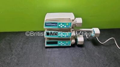 3 x B.Braun Perfusor Space Infusion Pumps (All Power Up, 1 x with Faulty Screen and Damage to Casing - See Photos)