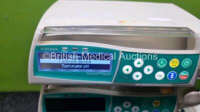 4 x B.Braun Perfusor Space Infusion Pumps (3 x Power Up, Damage to Casing - See Photos) - 2