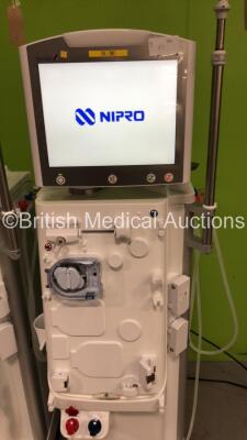 2 x Nipro Corporation Surdial X Dialysis Machines Version 1.506 with Hoses (Both Power Up) *Mfd 2019* - 4