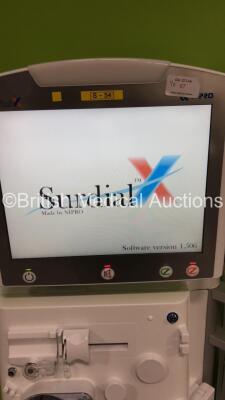 2 x Nipro Corporation Surdial X Dialysis Machines Version 1.506 with Hoses (Both Power Up) *Mfd 2019* - 6