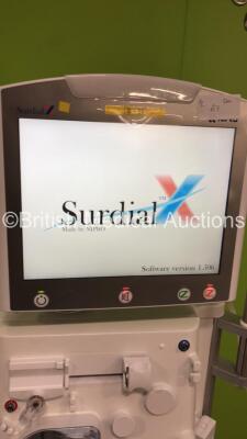 2 x Nipro Corporation Surdial X Dialysis Machines Version 1.506 with Hoses (Both Power Up) *Mfd 2019* - 7