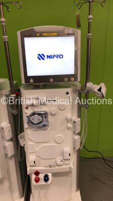 2 x Nipro Corporation Surdial X Dialysis Machines Version 1.506 with Hoses (Both Power Up) *Mfd 2019* - 3